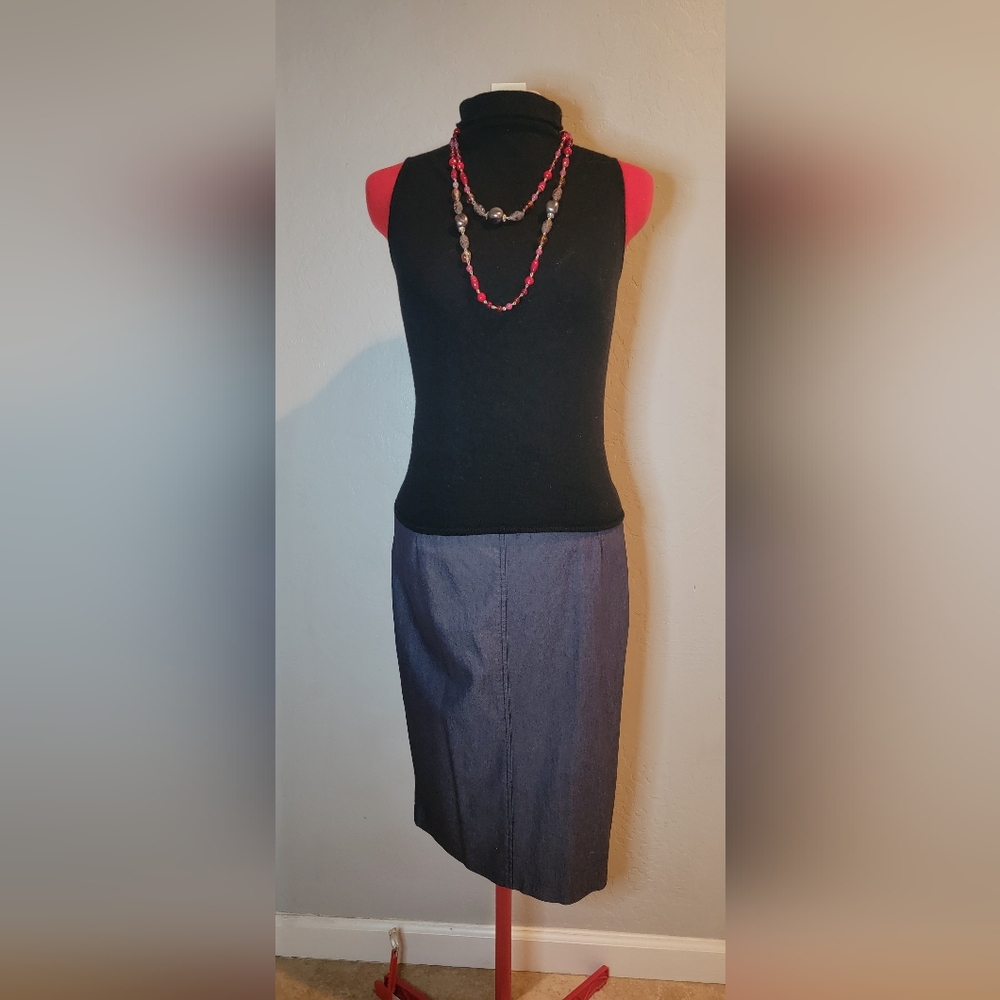 DKNY Black Turtleneck Wool Sweater size XS